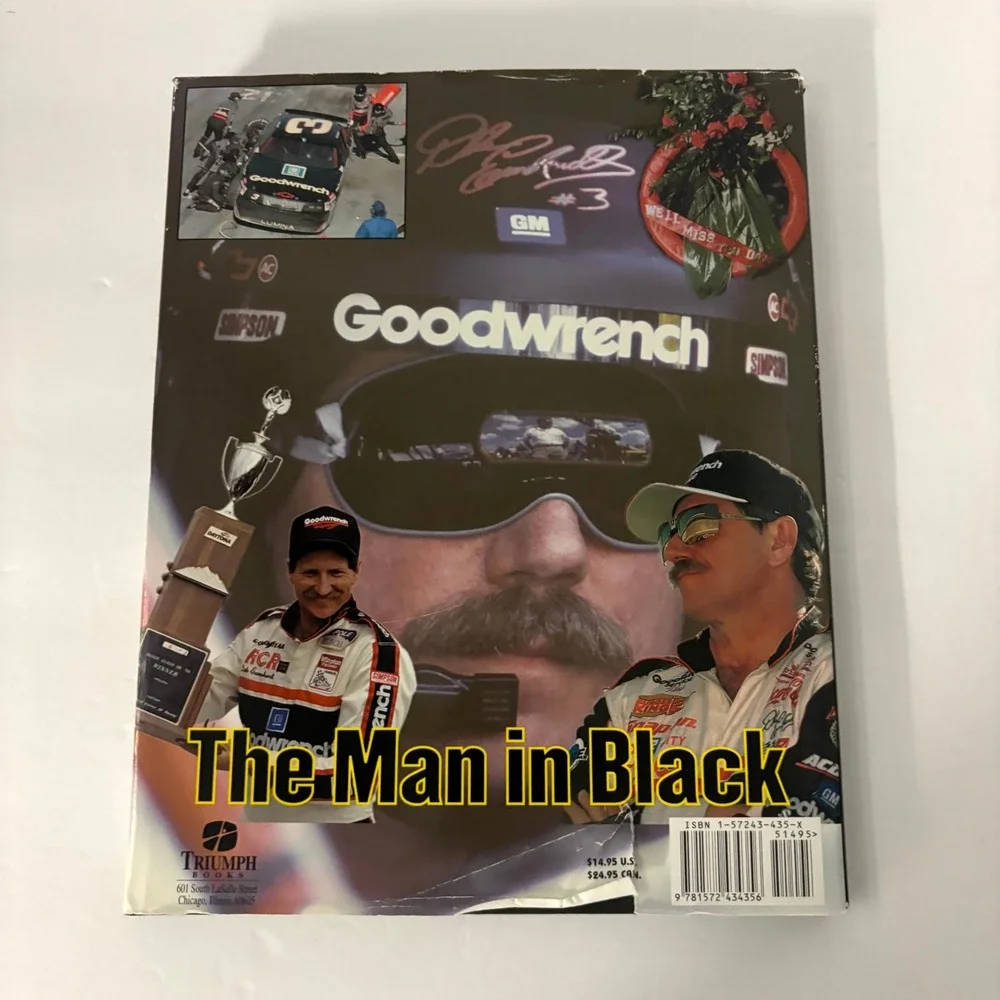 Dale Earnhardt Always a Champion Limited Edition Tribute Book NASCAR 01 Triumph